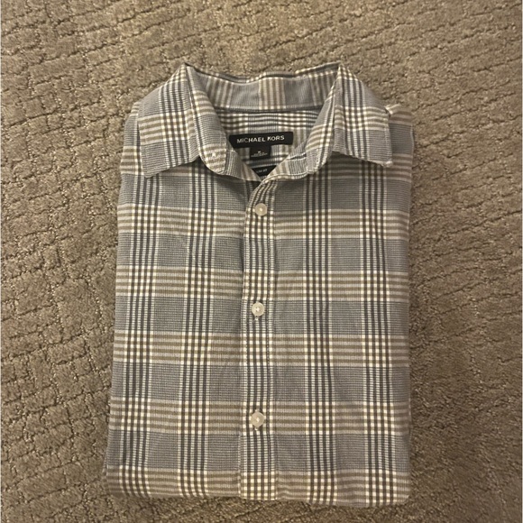 men’s michael kors button up - Picture 2 of 3